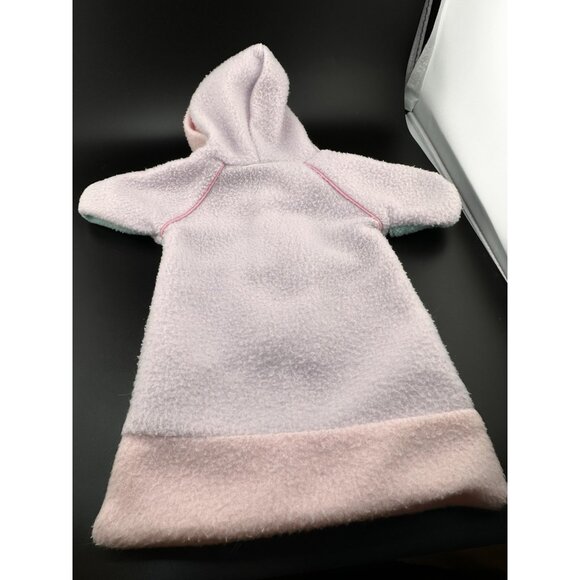 Cabbage Patch Kids Beans Bottom Babies Fleece Sleep Sack Purple 1980s Vtg Coleco - Picture 9 of 11